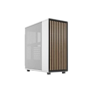 FRACTAL CASE MID TOWER NORTH CHALK WHITE TG CLEAR TINT