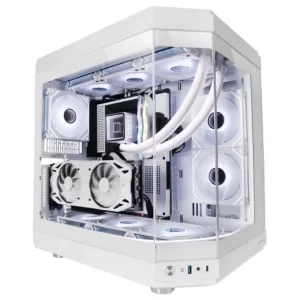 MARS GAMING CASE MC-3T TRIPLO VETRO TEMPERATO BIANCO