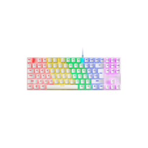 MARSGAMING TAST GAMING MK-80WBIT WHITE MECC SWITCH BLUE12*RAINBOW RGB IT