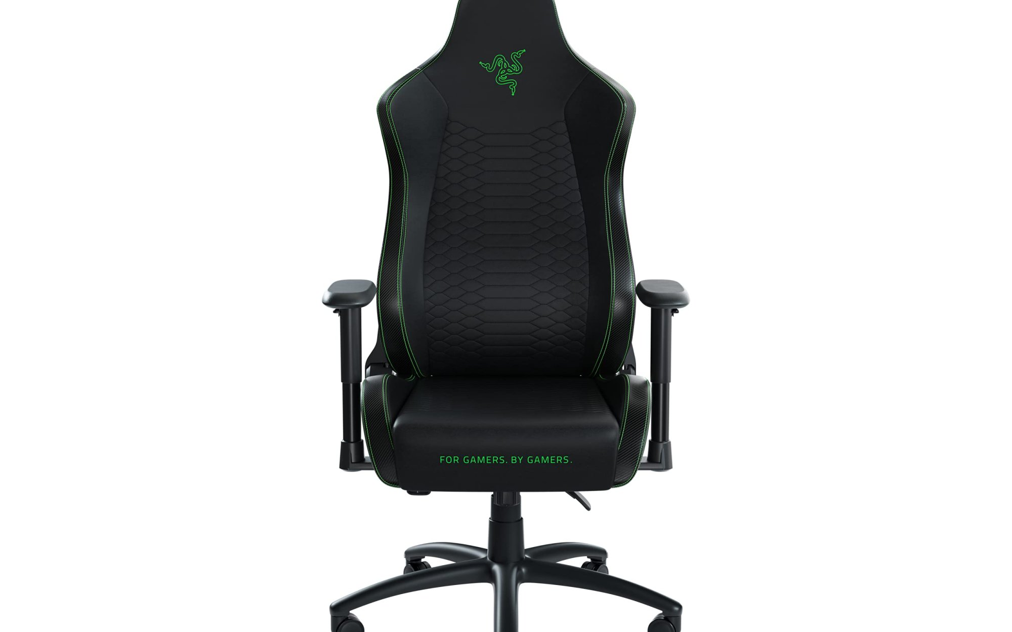 Sedia Da Gaming Razer Iskur V2 In Pelle Nera/Verde
