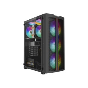 GAMDIAS CASE MID TOWER AURA GC3 1 X 120mm ARGB FAN LIGHT STRIP FRONT PANEL